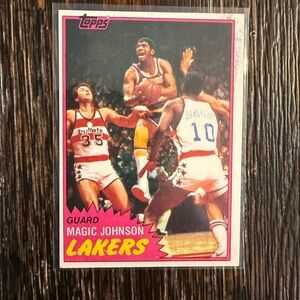 Magic Johnson card